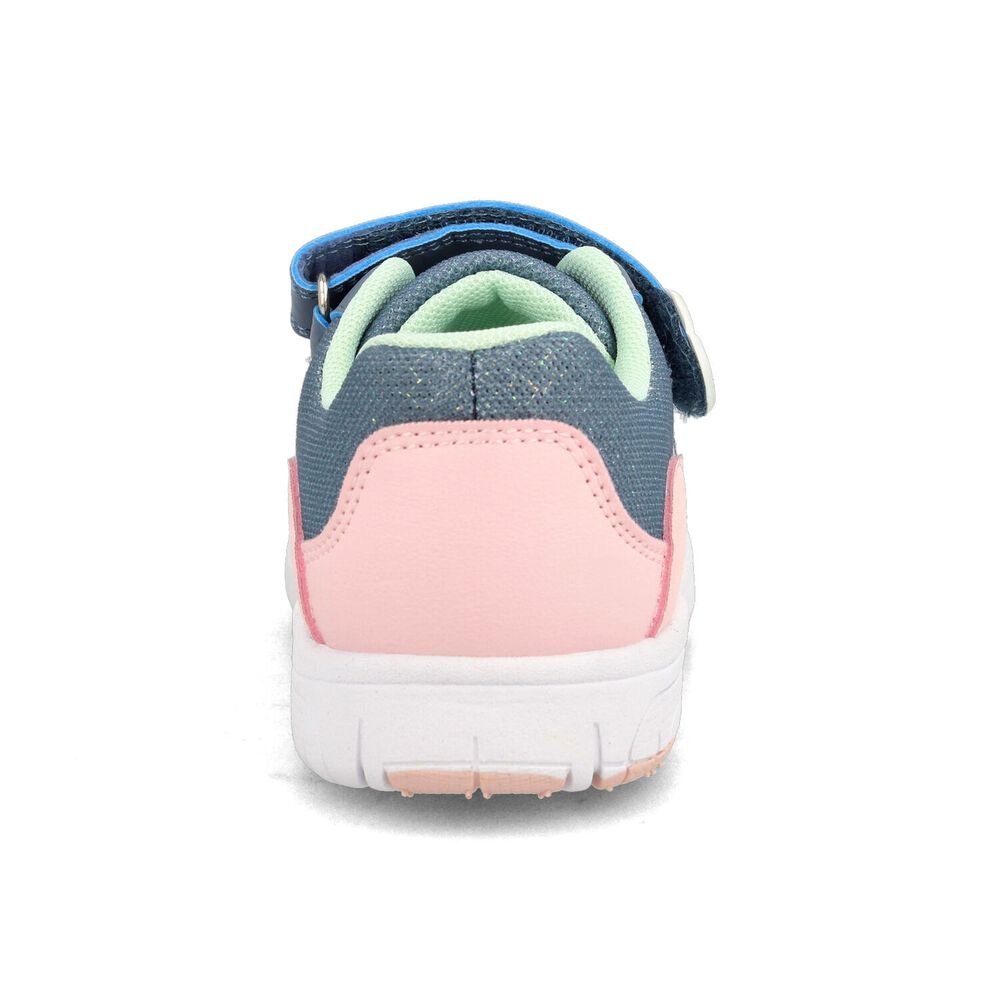 Zapatilla Ni&ntilde;a Bubblegummers Soft Walker Azul - Rosa image number 2.0